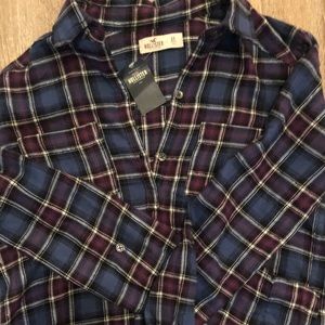 Hollister Flannel Button Up
